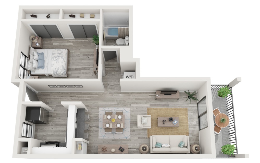 One Bedroom Renovated