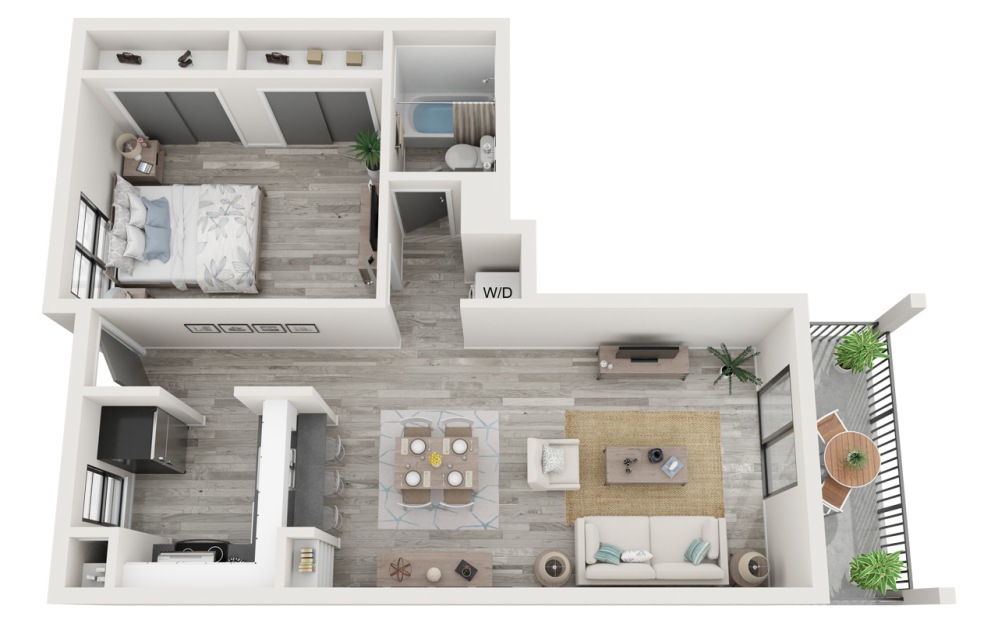 One Bedroom Renovated